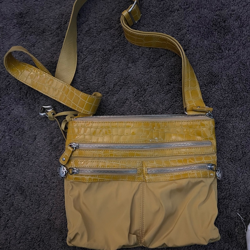 Brighton Yellow Crossbody Bag
